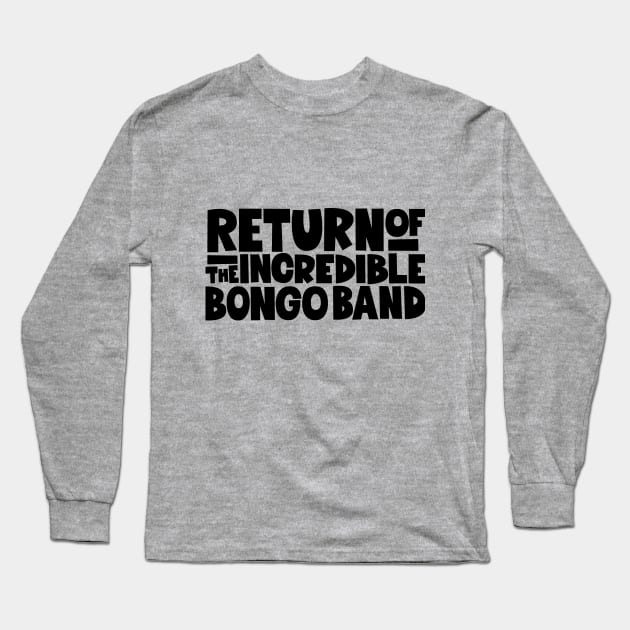 Apache Legacy - The Incredible Bongo Band Long Sleeve T-Shirt by Boogosh